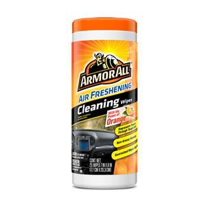 Armor All Orange Cleaner Wipes 25 Count Case of 6